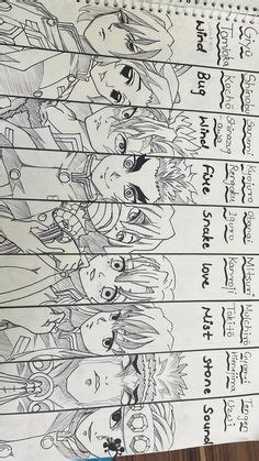 Demon Slayer Drawing Step by Step