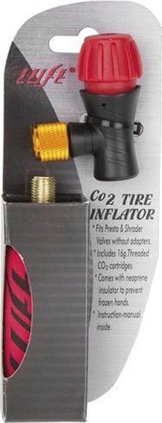 Qt Cycletech Co2 Adapter 2x16 Gram Co2 Patroon Op Kaart Bol