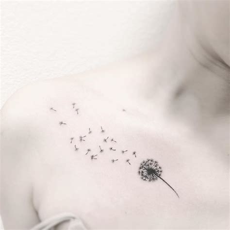 Tatuagem Dente De Leão - Tatuagem de dente-de-leão: 40 desenhos lindos para te inspirar a tatuar já