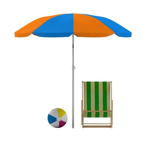 Beach Chair And Umbrella 3d Model 15 3ds Fbx Obj Max Free3d