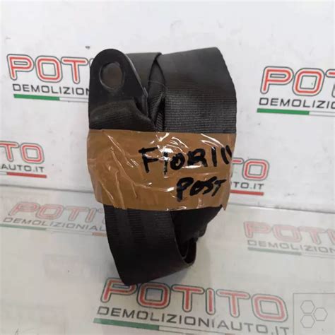 Cintura Di Sicurezza Post Sx Per Fiat Fiorino N Mjt