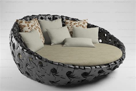 Круглый диван-кровать в интерьере: 75 лучших фото