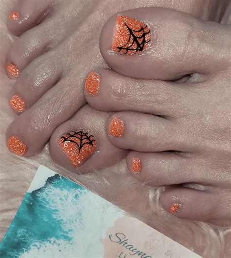 Halloween Toe Nails Designs