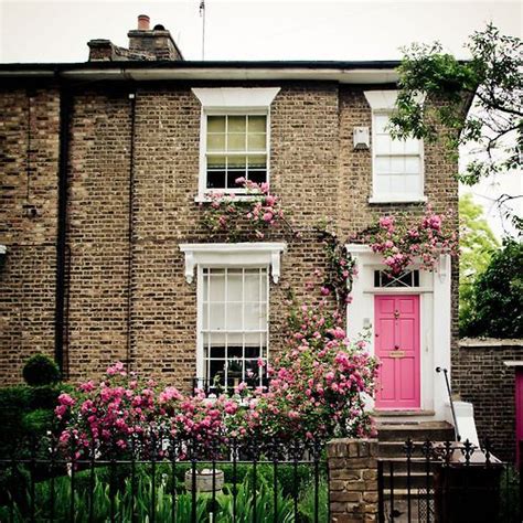 Front Door Colors For Pink Brick Houses Good Here Diary Fonction