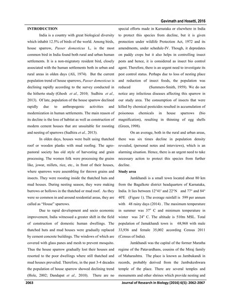 Trends in population density of house sparrow, Passer domesticus L in