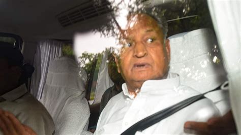 Rajasthan Crisis Updates Ashok Gehlot Reaches Delhi To Meet Cong