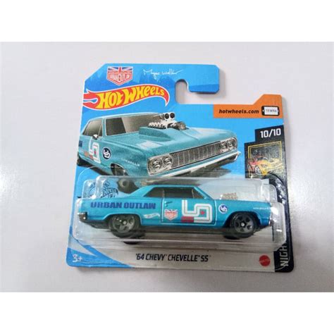 Hot Wheels Chevy Chevelle Ss Urban Outlaw Hw Nightburnerz Short Card Shopee