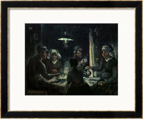 The Potato Eaters C Framed Giclee Print By Vincent Van Gogh At