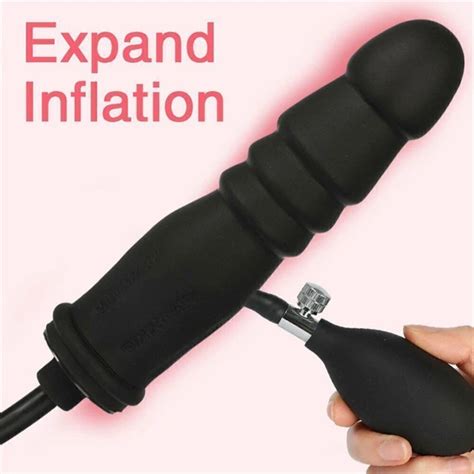 INFLATABLE REALISTIC G SPOT ANAL DILDO BUTT SEX PLUG TOYS FOR MEN WOMEN COUPLES EUR 29 99