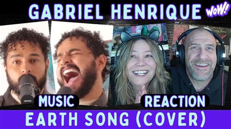 Reaction Earth Song Gabriel Henrique Cover Michael Jackson