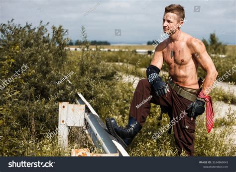 Male Vandal Dirty Naked Torso On Stock Photo Shutterstock