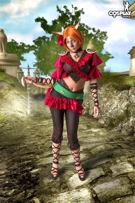 CosplayErotica Mithra Final Fantasy Nude Cosplay