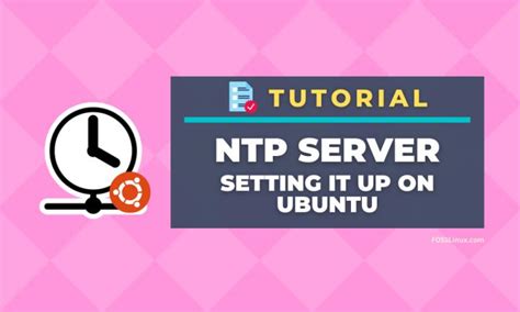 How To Install Ntp Server And Client On Ubuntu