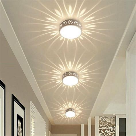 Small Ceiling Light Surface Chandelier Ceiling Lamp Round Hallway Light