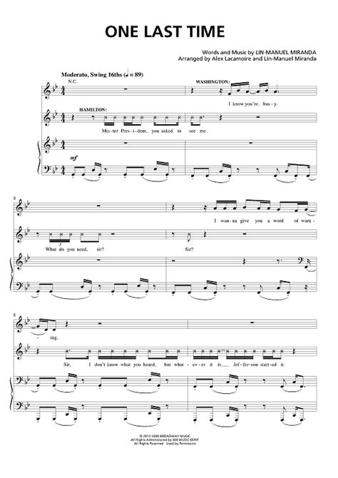 Violin Sheet Music Hamilton | Printable Templates Free