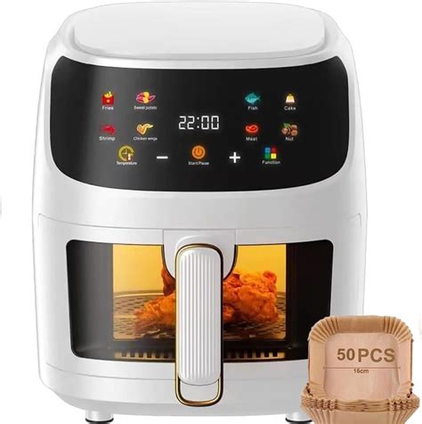 Air Fryer Avec Fen Tre Visible Emphsism Friteuse Sans Huile L Avec