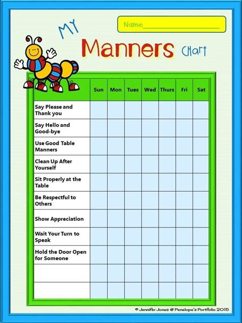 Printable Behavior Charts For Moms