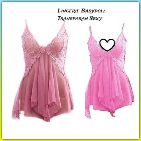 Jual Sexy Lingerie Gstring Babydoll Tipis Transparan Model Terbaru Jakarta Utara Lingerie