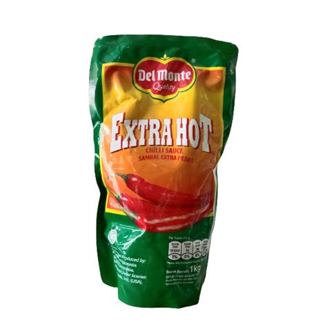 Jual Delmonte Extra Hot Saus Sambal Extra Pedas Kg Shopee Indonesia