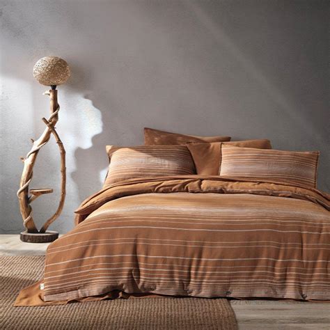 ᐉ Постельное белье Buldans Goya king size Бежевый