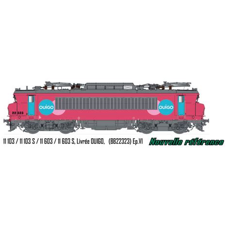 Locomotive Lectrique Bb Sncf Livr E Ouigo Ls Models S