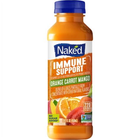Naked Orange Carrot Mango Juice Blend Fl Oz Frys Food Stores