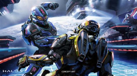 Halo Guardians Shooter Fps Action Fighting Sci Fi Warrior