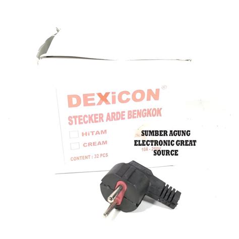 Jual Steker Arde Bengkok Dexicon Stecker Jek Listrik Setrika