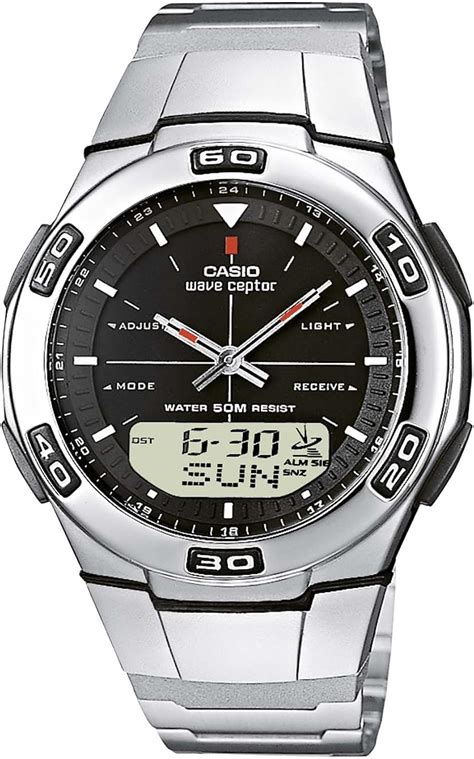 Casio Wave Ceptor Men's Watch WVA-105HDE-1AVER: Amazon.co.uk: Watches