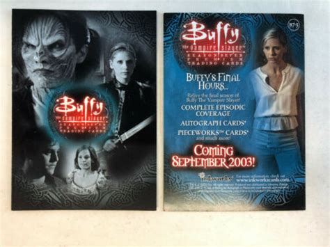 Cheap Promo Card Buffy The Vampire Slayer Season 7 Inkworks 2003 B7 3 Ebay