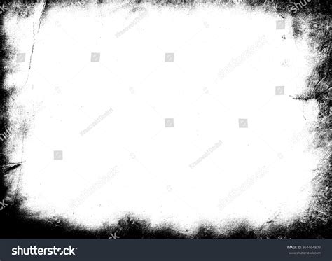 Black Grunge Frame Stock Illustration 364464809 | Shutterstock