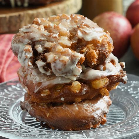 Apple Fritter Donuts Baking Sense