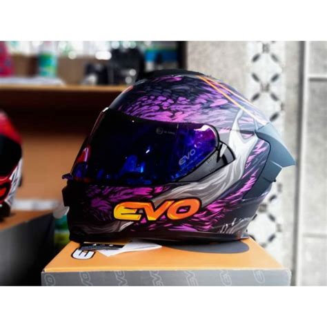 Evo Gt Pro Archangel Full Face Dual Visor Helmet Lazada Ph