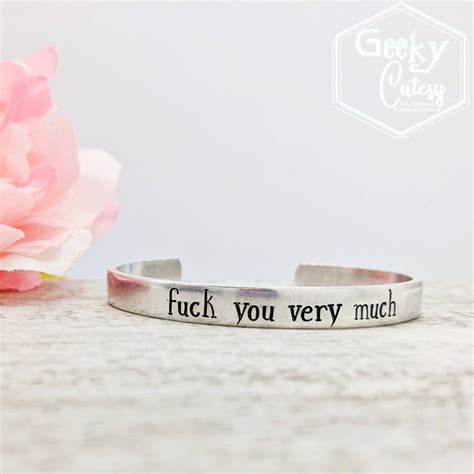 Fuck You Very Much Cuff Eventeny