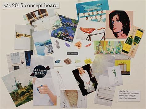 Ss 2015 Trend And Concept Boards On Scad Portfolios