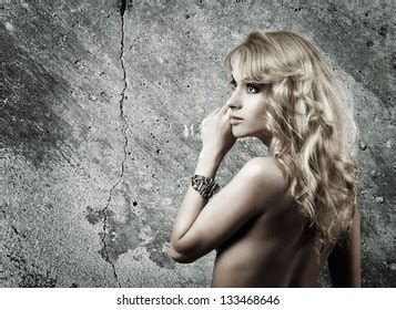 Beautiful Nude Blonde Woman Stock Photo Shutterstock