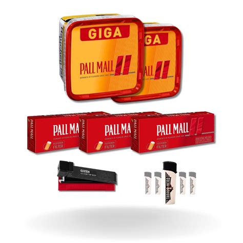 Bundle Pall Mall Red Tabak Eimer Pall Mall H Lsen Gizeh Stopfer