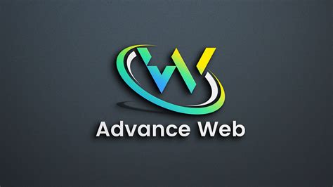 advanced web logo design template graphicsfamily