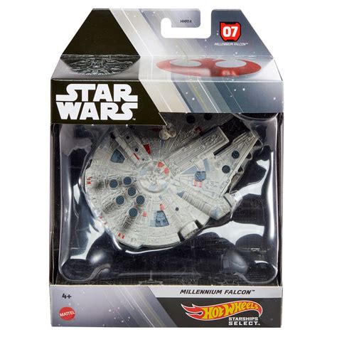 Millennium Falcon Star Wars Hot Wheels Bobf Starship Select