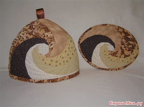 Грелка для чайника с подставкой под горячее - Лоскутное Шитьё - Страна Мам