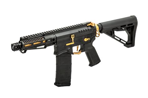 Zion Arms Full Metal R15 Short Barrel AEG Airsoft Rifle W/ ETU & Agency