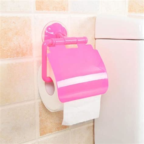 Serviteur Wc Porte Rouleau De Papier Toilette En Plastique Ventouse