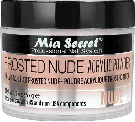 Amazon Mia Secret Frosted Nude Acrylic Powder MADE IN USA Multiple Sizes 2 Oz Beauty
