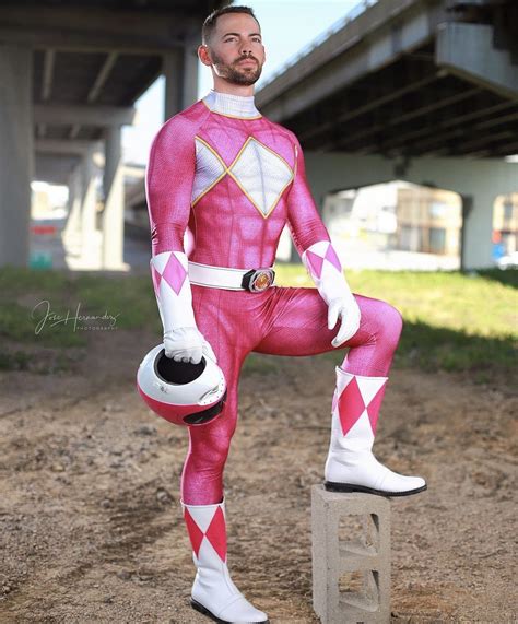Muscle Men Bulge Power Rangers Cosplay Pink Power Rangers Gay Costume Genderqueer Fashion