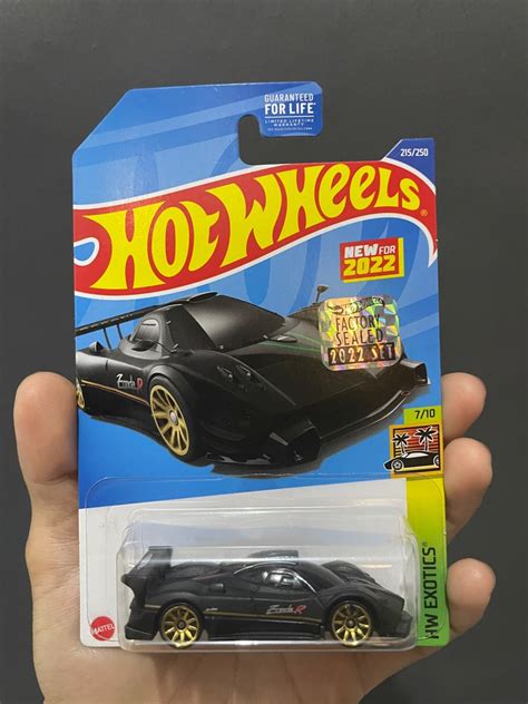 Hot Wheels Pagani Zonda R Factory Sealed Super Treasure Hunt Rare