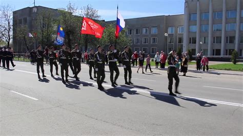 2018 День Победы. Знаменная группа - YouTube