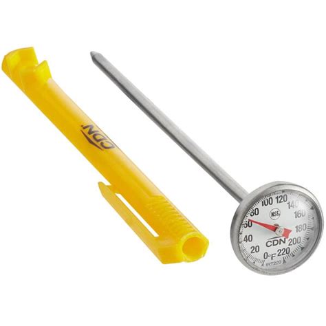 Cdn Irt220 Proaccurate Insta Read 5 Pocket Probe Dial Thermometer