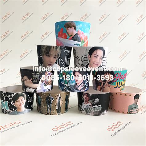 Olalacl Birthday Cupsleeve Event Paper Cup Holder Cupsleeveevent