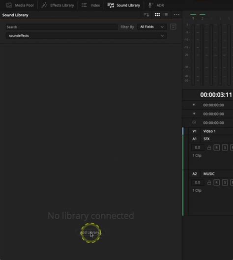 How To Use Davinci Resolve Sound Library Free Sound Effects