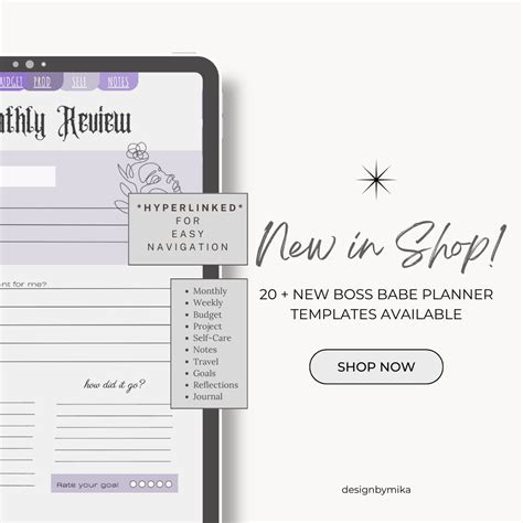 BOSS BABE 2024 Digital Planner Etsy